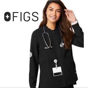 FIGS Bellery jacket-Black